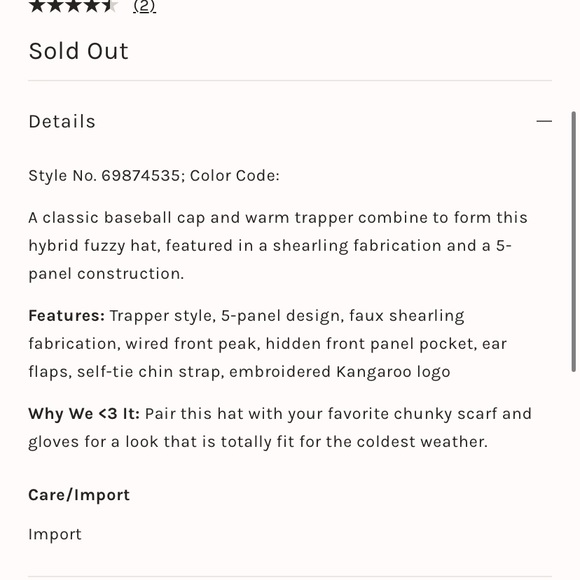 Free people KANGOL pink trapper hat new without tags one size - Picture 4 of 10